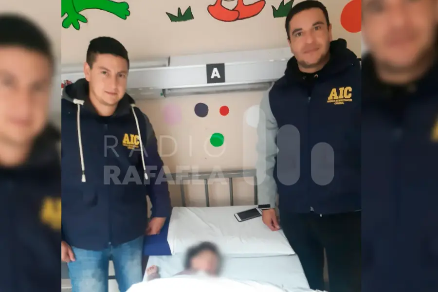 Dos efectivos de la AIC le salvaron la vida a una beba en San Cristóbal