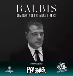 Alejandro Balbis vuelve a Liebre de Marzo