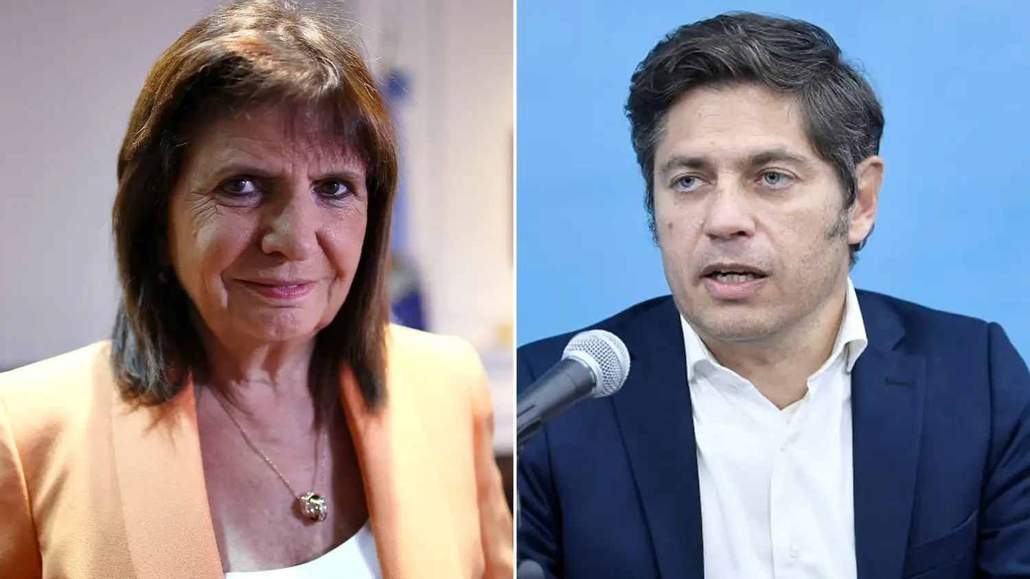 La ministra de Seguridad, Patricia Bullrich, volvió a apuntar contra el gobernador de la provincia de Buenos Aires.