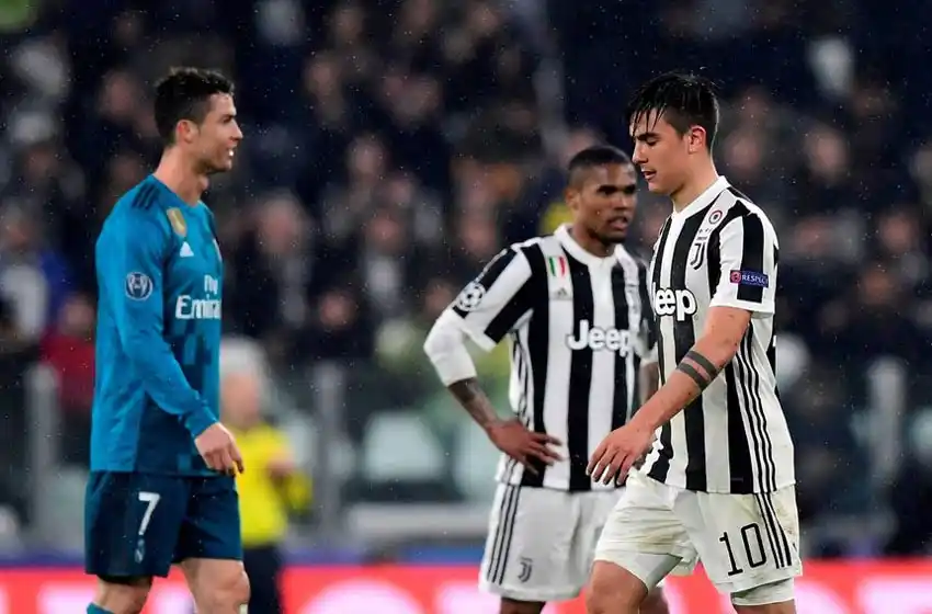 Dybala le dio la bienvenida a Cristiano