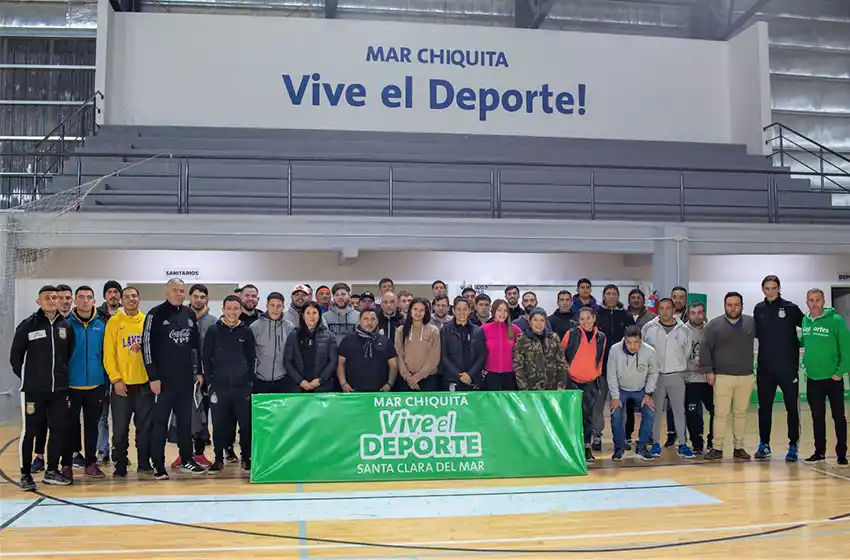 En Mar Chiquita comenzó el curso gratuito de formación arbitral