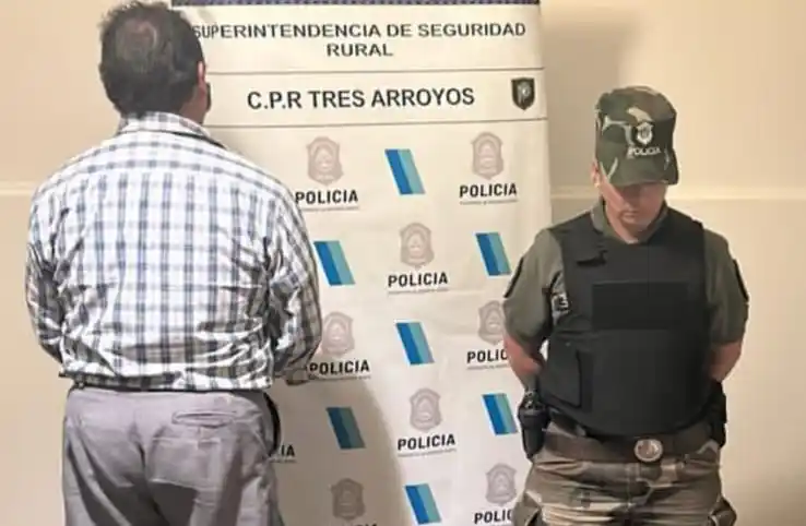 Uno de los dos aprehendidos tras los allanamientos en Tres Arroyos