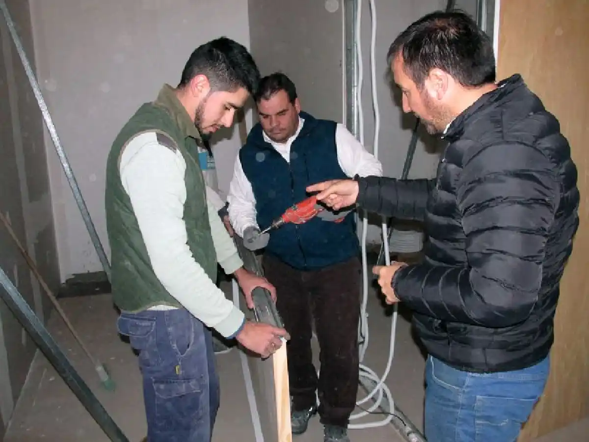 Avanzan los trabajos en la nueva sede de Pami en Arroyito