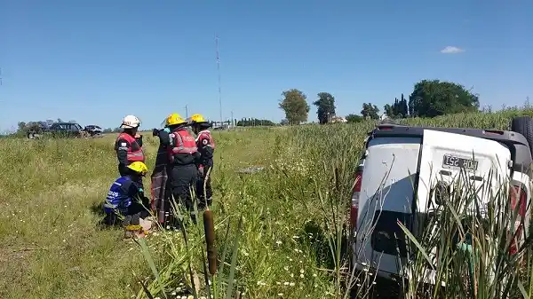 Un hombre perdió un ojo en un choque frontal en el acceso a Urdinarrain