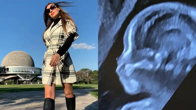 Pampita ¿Cómo se puede amar tanto a alguien tan chiquita?"