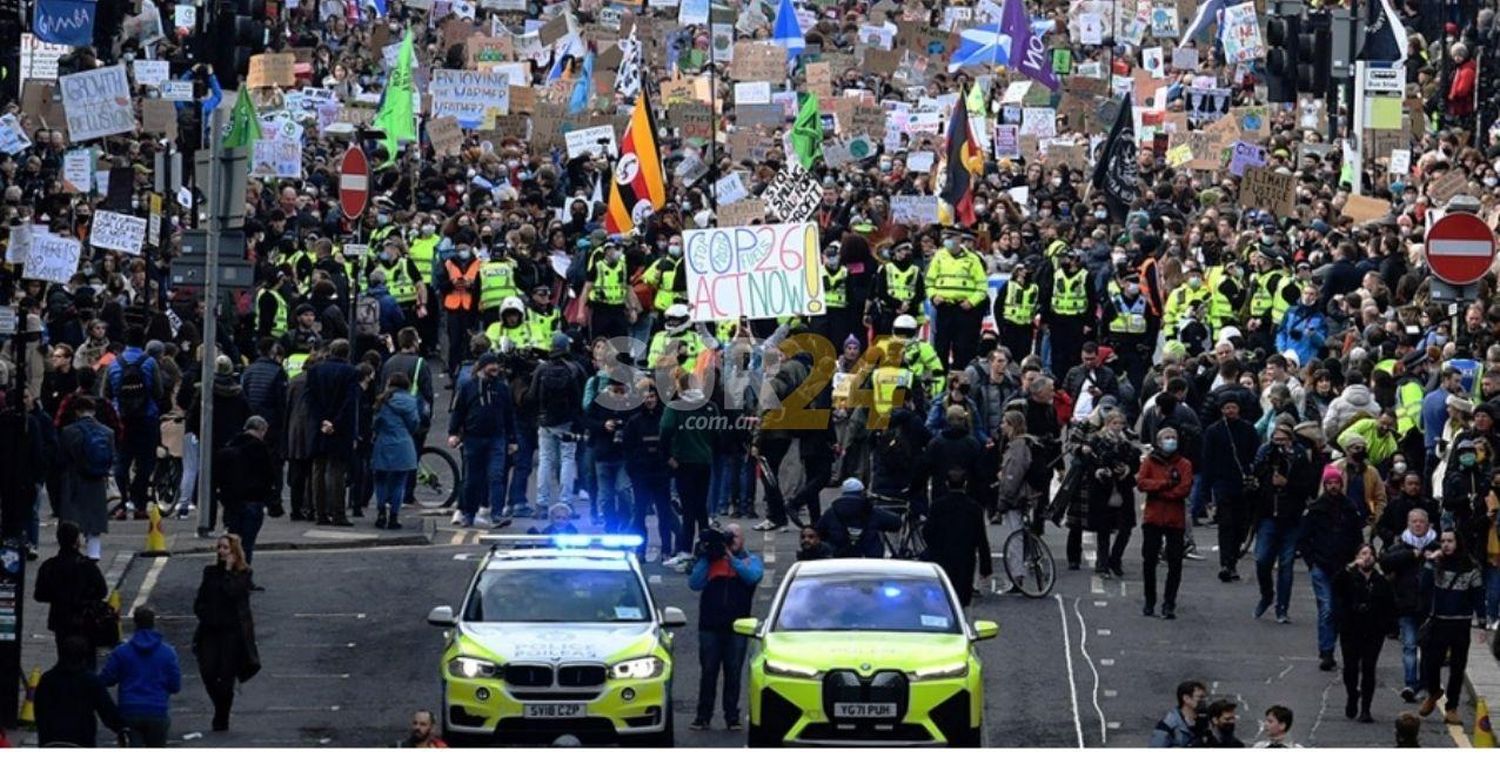 Protestas en Glasgow: denuncian que la cumbre climática es un “fracaso”