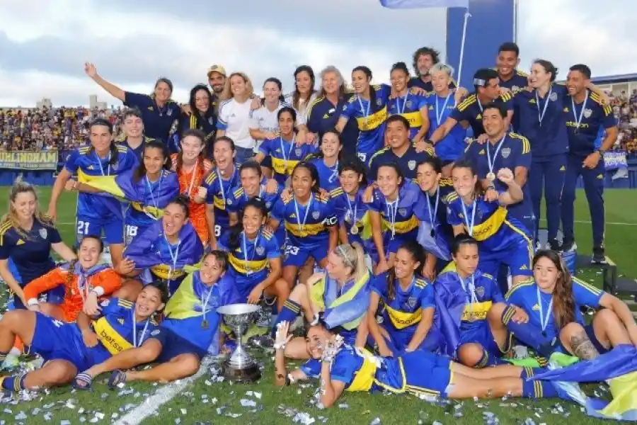 Fútbol femenino: Boca venció a Belgrano, se coronó tetracampeón y clasificó a la Libertadores