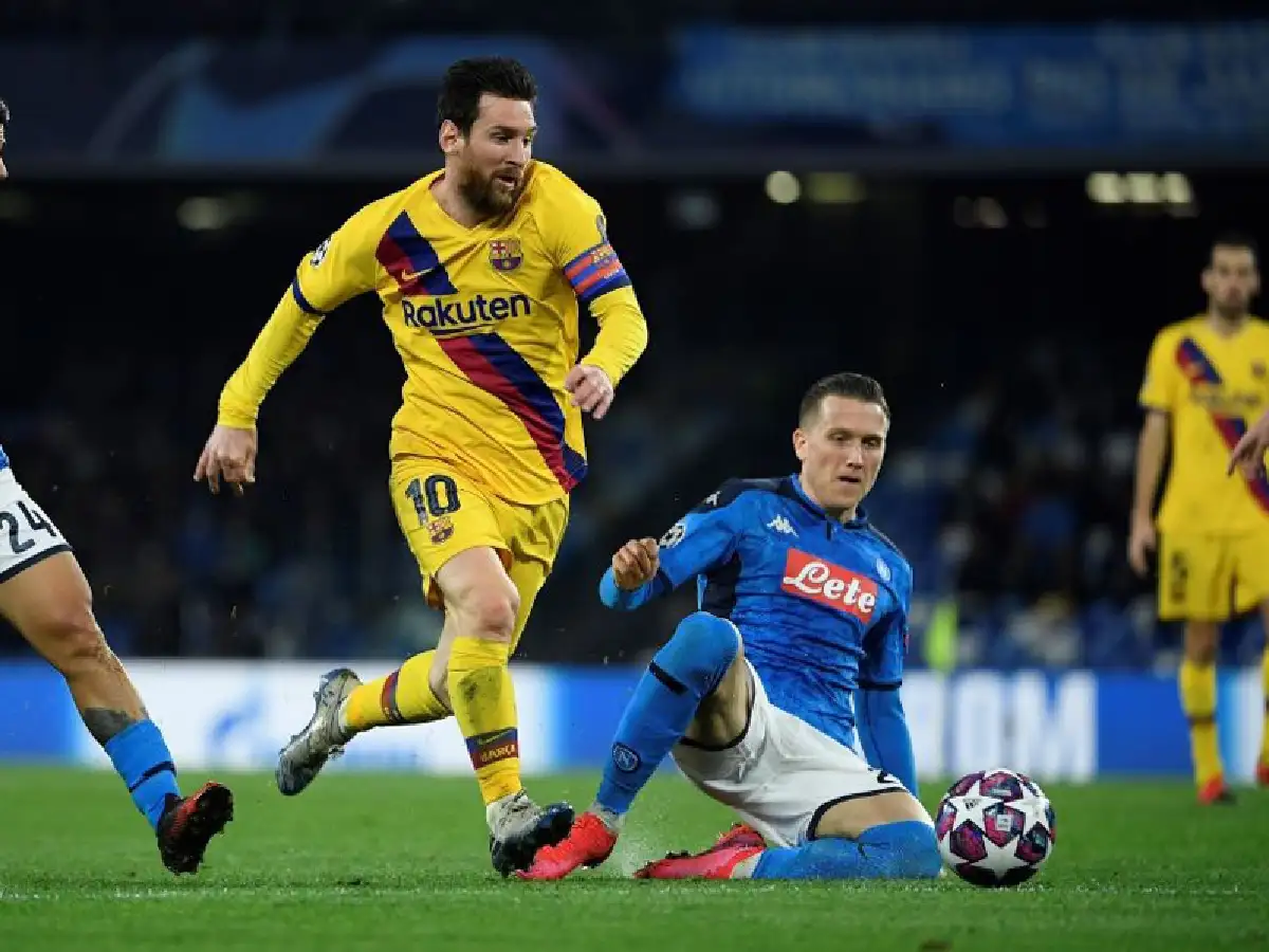 Barcelona empató en Napoli