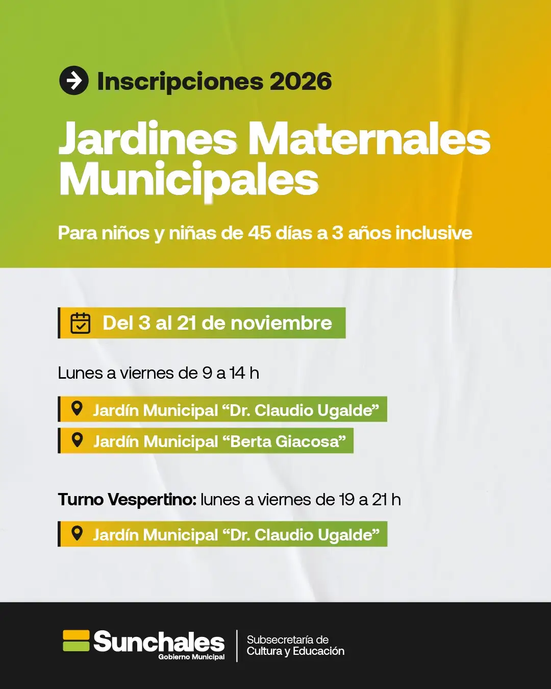 jardín maternal