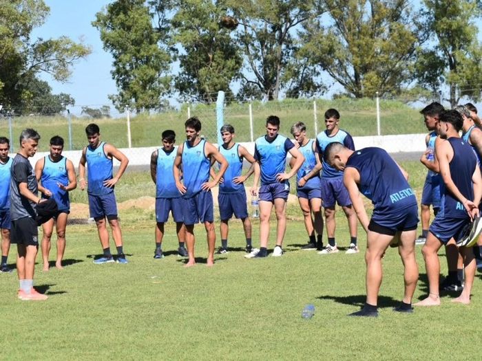 atletico entrenamiento