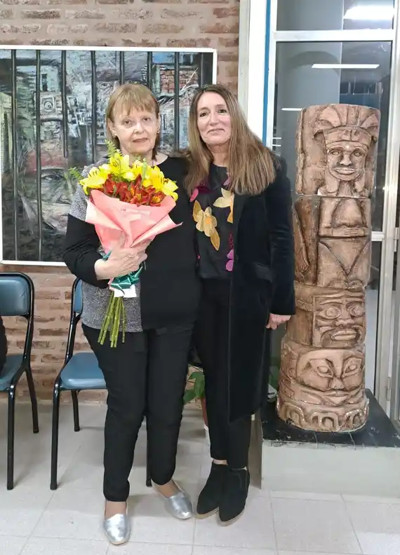 Muestra: “Antes y después de la pandemia”Cristina Gómez presentó sus obras