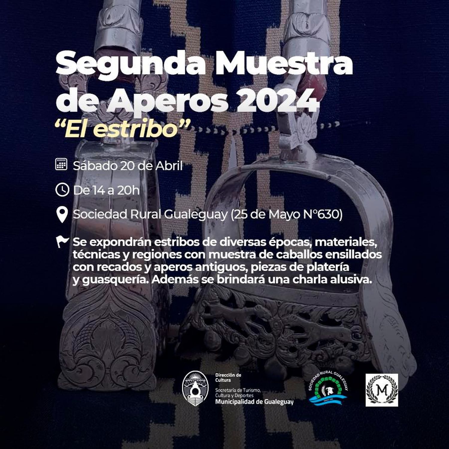 Segunda muestra de aperos edición 2024 "El estribo"