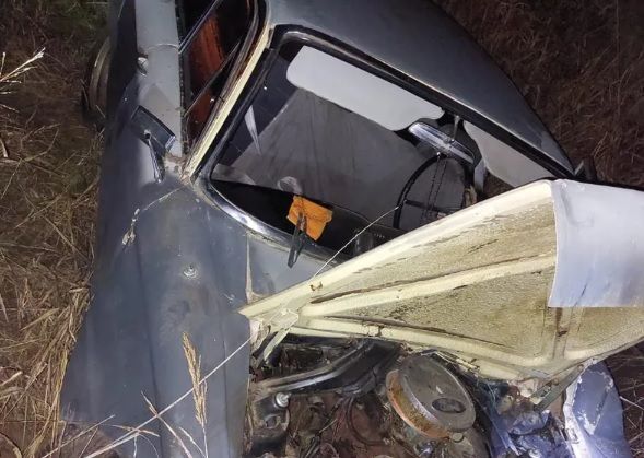 Internaron a un hombre gravemente herido tras un violento choque