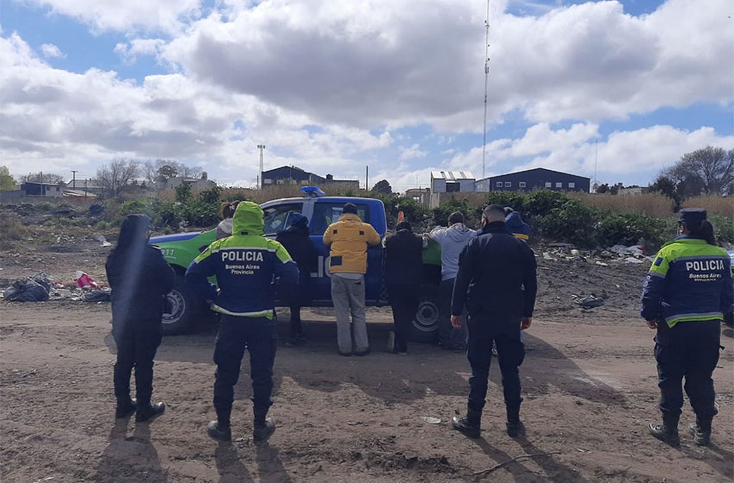 La Policía impidió una usurpación en el barrio Santa Rita