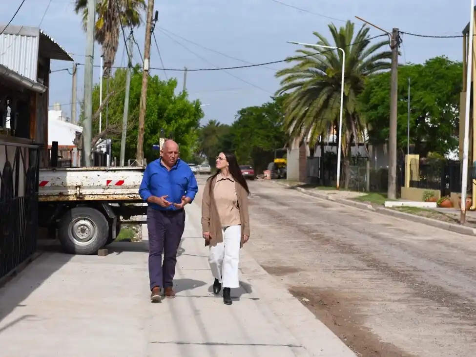 Infraestructura que transforma vidas: la Municipalidad de Crespo avanza con obras clave en el Barrio San Cayetano