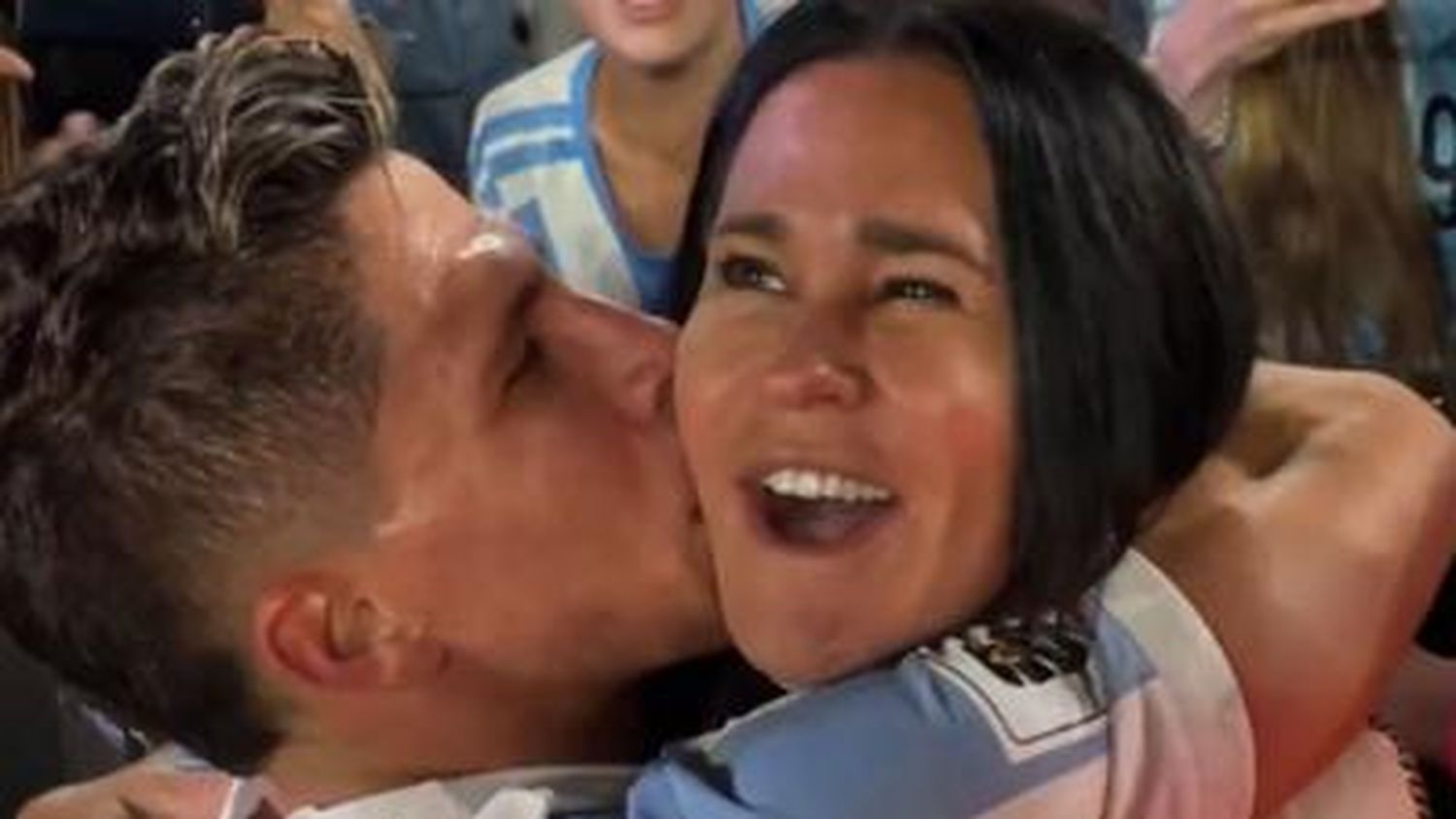 Giuliano Simeone y el tierno homenaje a su madre tras su gol con la Selección
