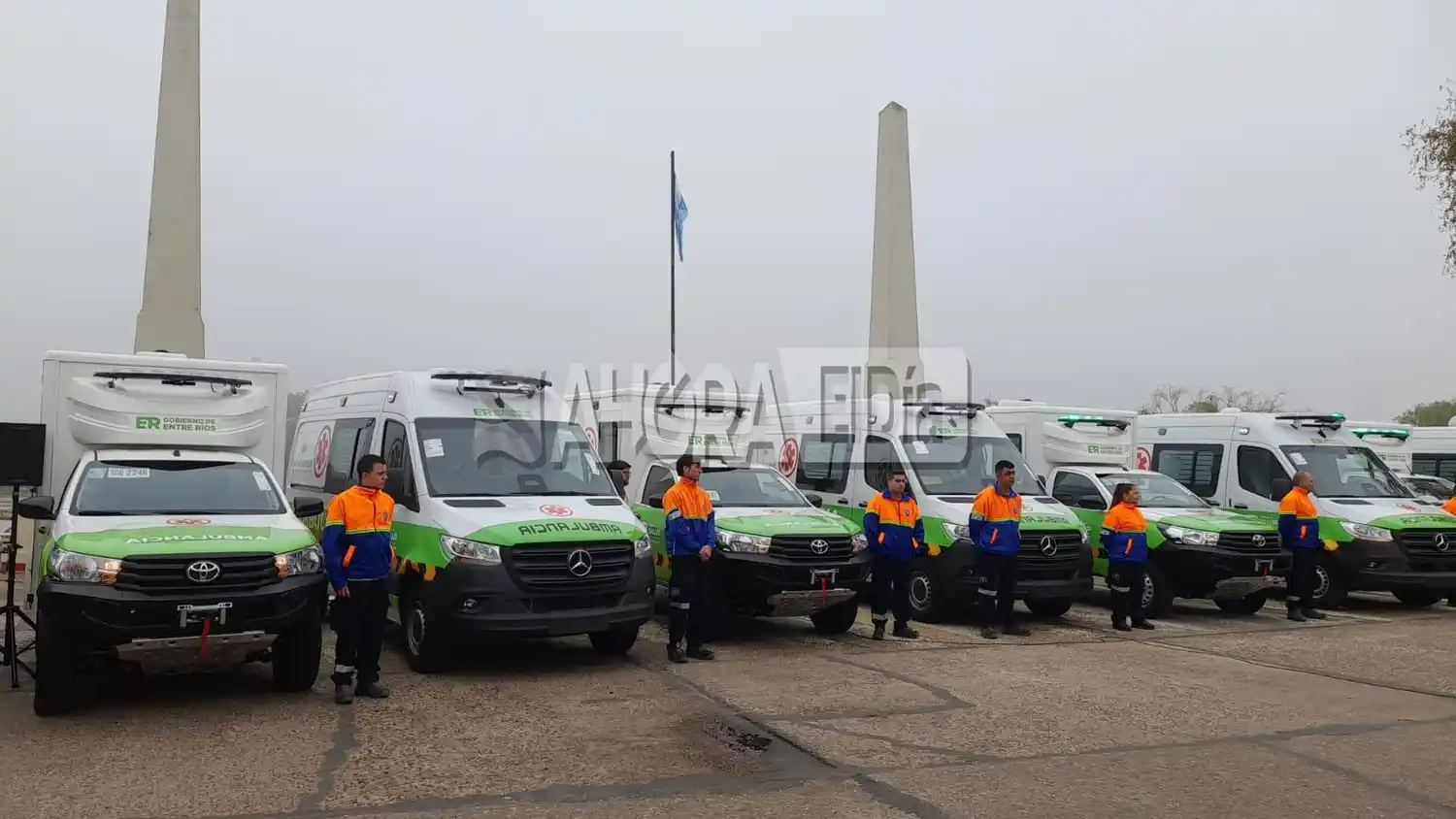 ¿A dónde se destinarán las 20 ambulancias que se entregaron en Gualeguaychú?