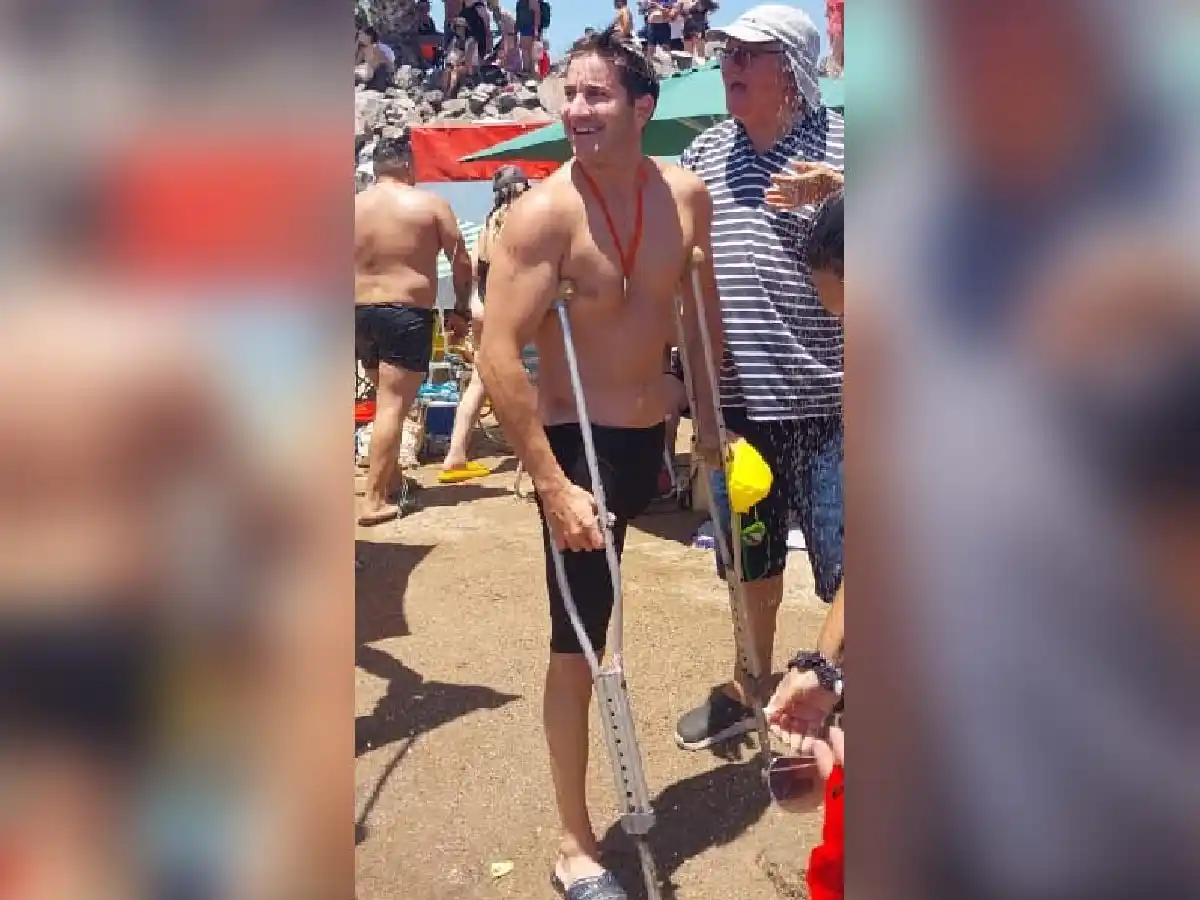 Lafarina y una jornada inolvidable en aguas abiertas