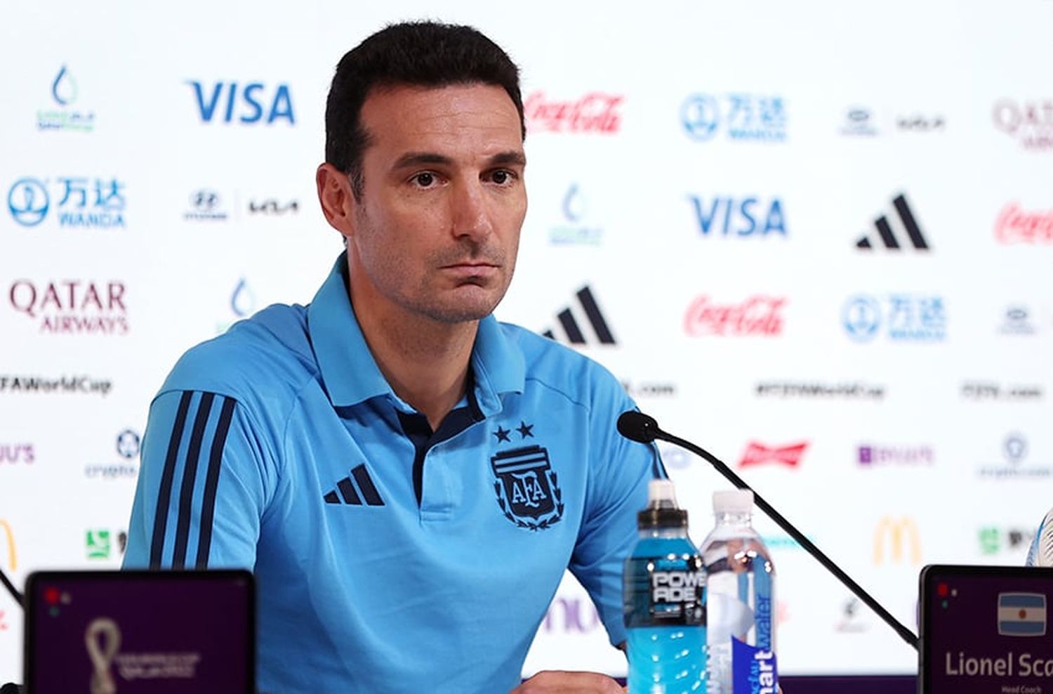 Scaloni: "De Paul y Di María están bien"