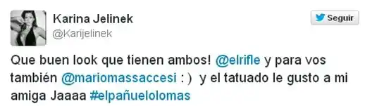 A Karina Jelinek le bajaron los humos de un "riflazo" 
