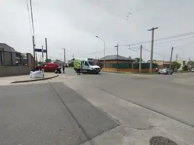 El siniestro vial ocurrió en Avenida Pujol y Sáenz Peña.