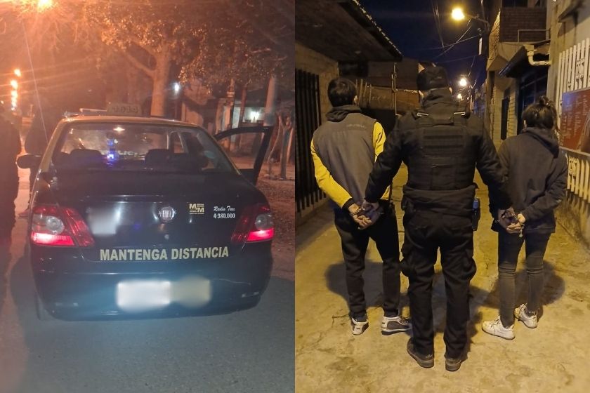 Detención en zona noroeste.