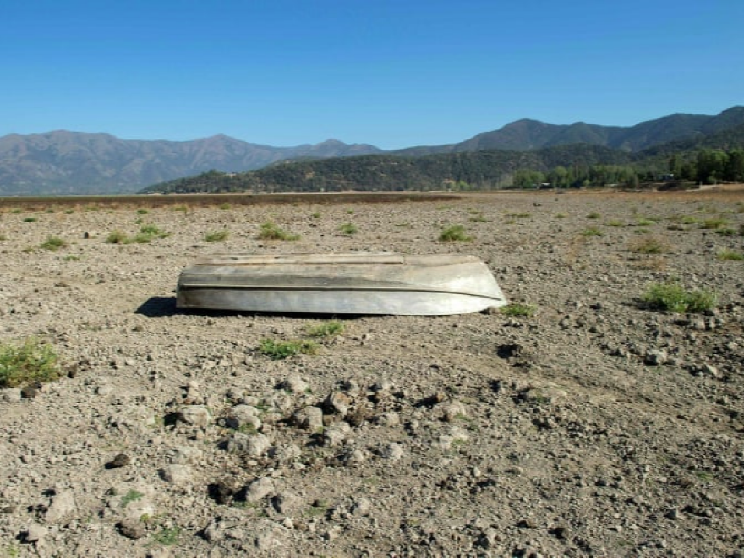 Se secó la laguna Aculeo, una de las principales atracciones turísticas de Chile