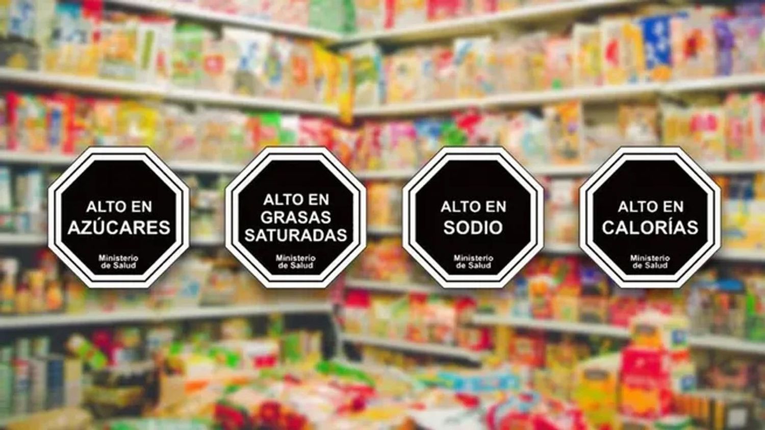 Habrá cambios en el etiquetado frontal de alimentos