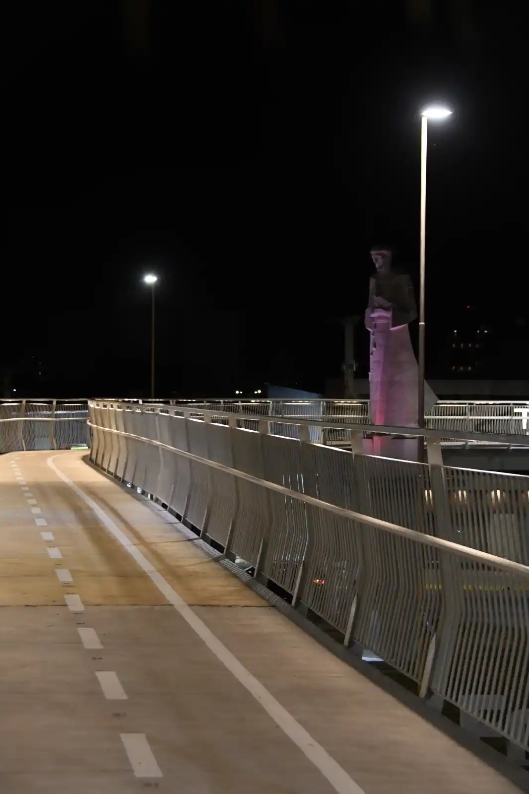 bicisenda en altura
