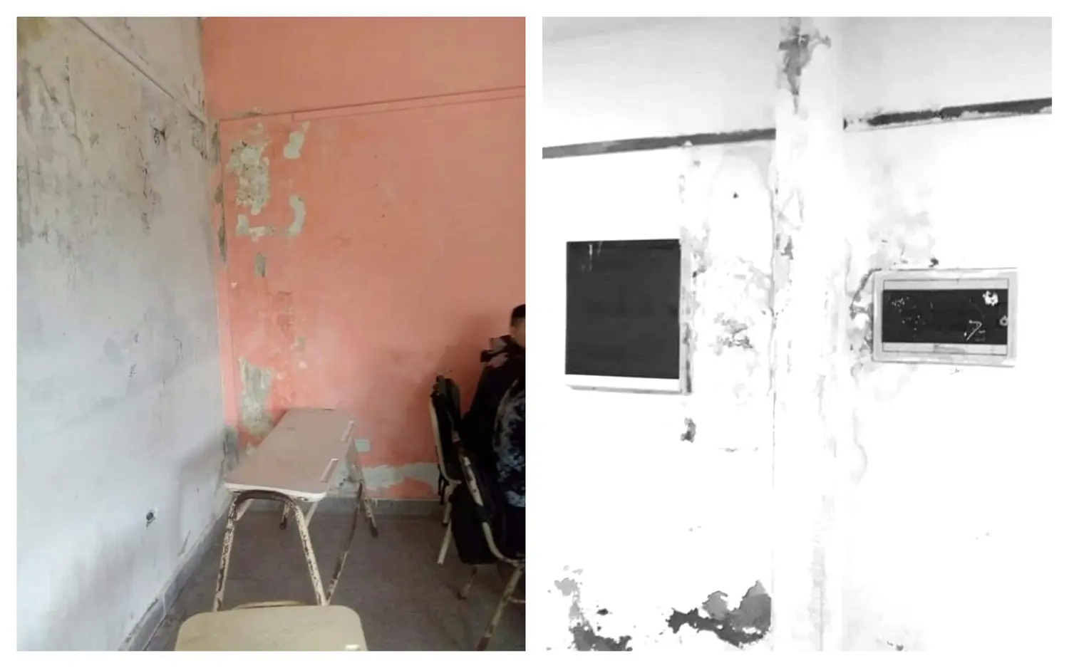 Dos mil alumnos sin clases por problemas de infraestructura en escuelas de La Costa