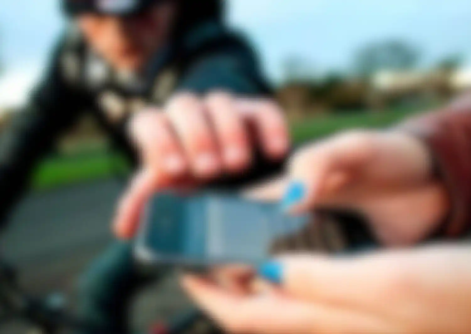 La víctima fue abordada por dos motochorros.