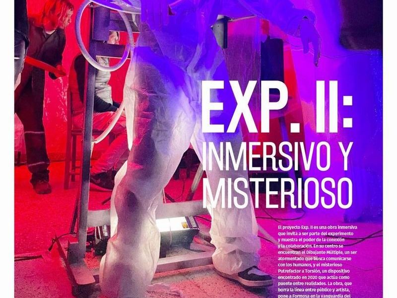 El Exp. II: Un viaje inmersivo donde el 
arte se convierte en un experimento social