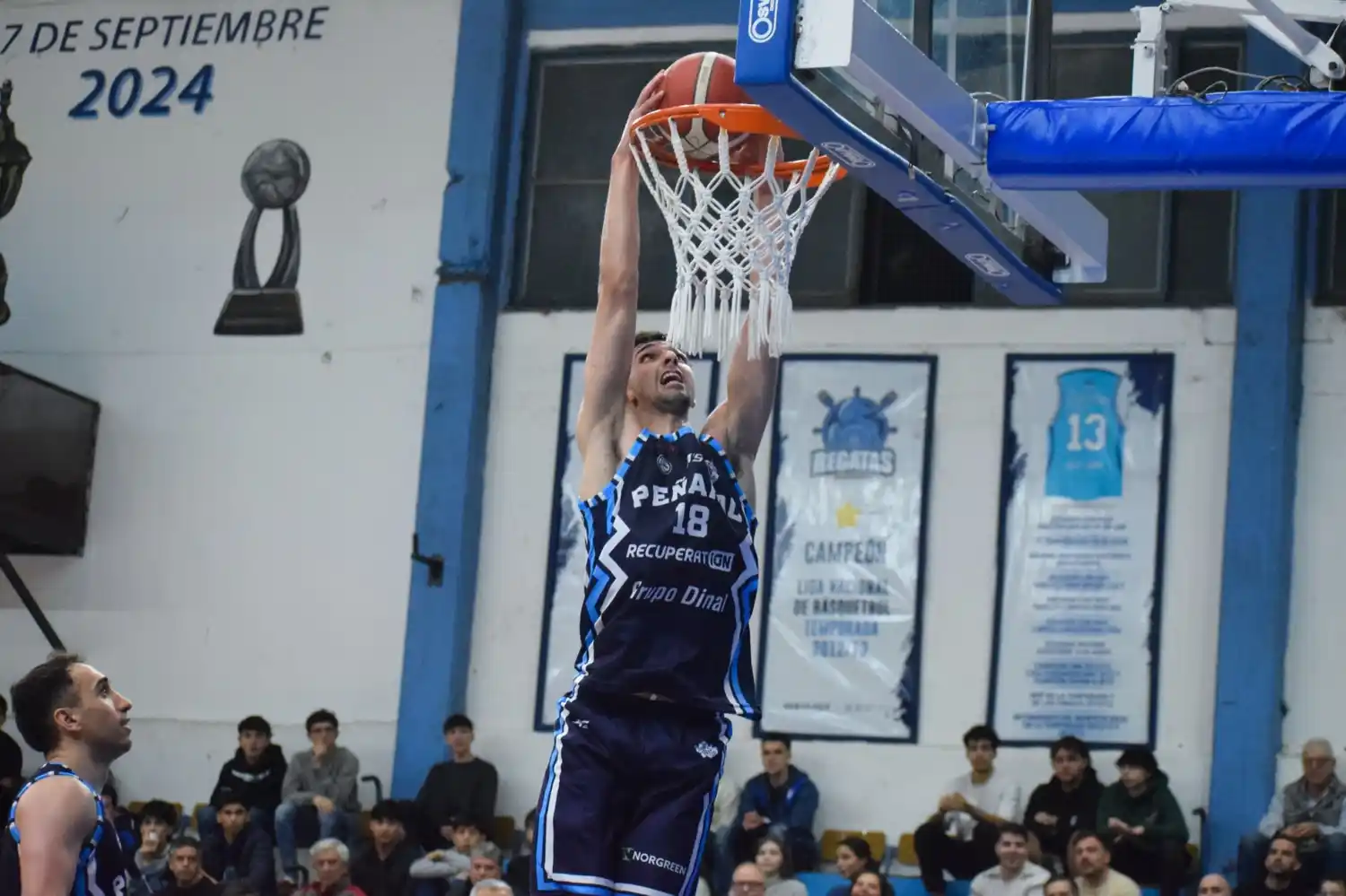 Ignacio Bednarek otra vez tuvo una buena noche (Foto: Prensa Regatas)