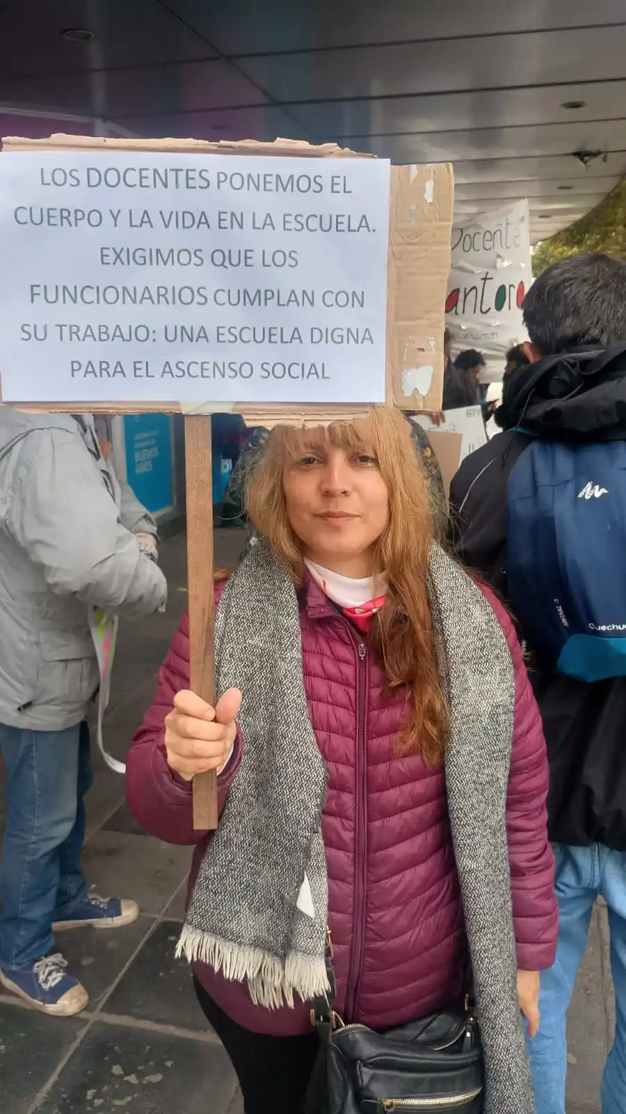 Docentes destacaron un acatamiento cercano al 70% en el paro y anunciaron nuevas medidas de fuerza