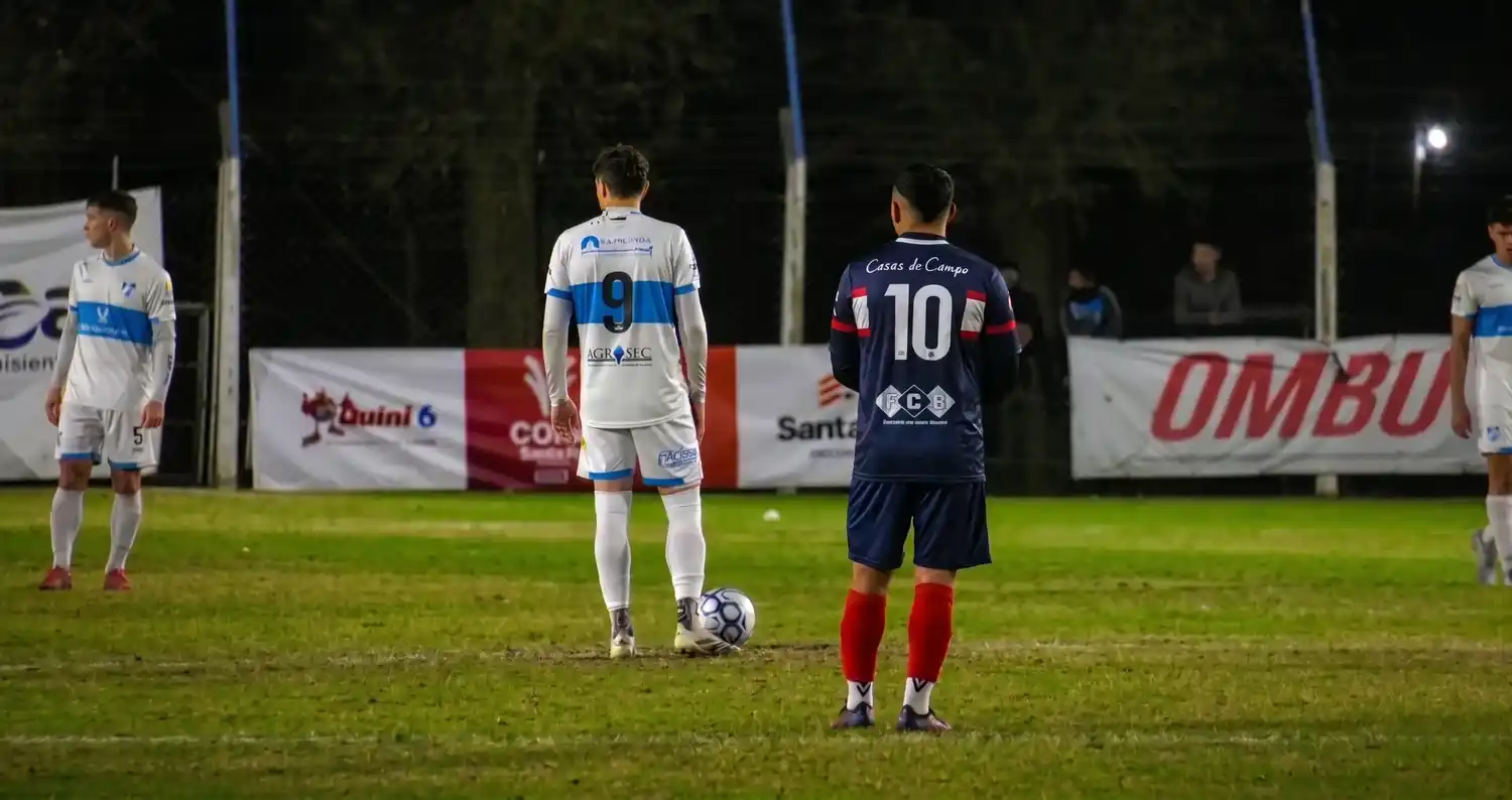 Entretenido empate entre los representantes de la Liga Deportiva del Sur.