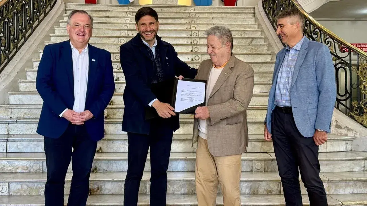 Pullaro recibió al expresidente Eduardo Duhalde y dialogaron sobre la situación del país