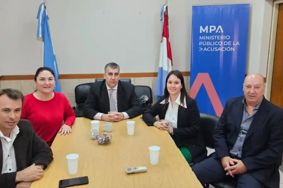 El Fiscal Regional de Rafaela se reunió con la Presidenta Comunal de Ambrosetti