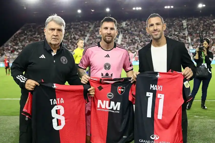 Messi, tras el amistoso ante Newell’s: “Un partido muy especial”