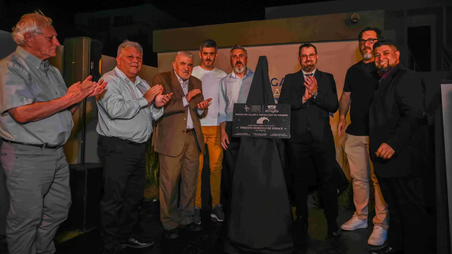 El Auditorio Coral Municipal de Arroyito lleva el nombre de una pionera cultural, Teresita Rubiolo de Ferace