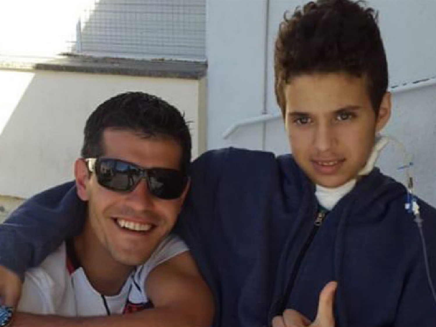Salió se terapia intensiva Valentino, el menor atropellado por un camión