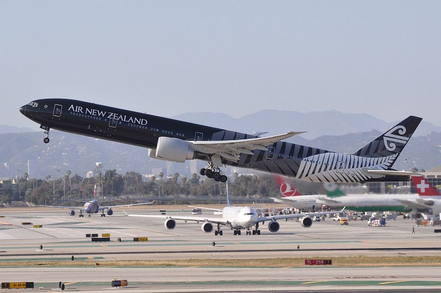 Los números de Air New Zealand