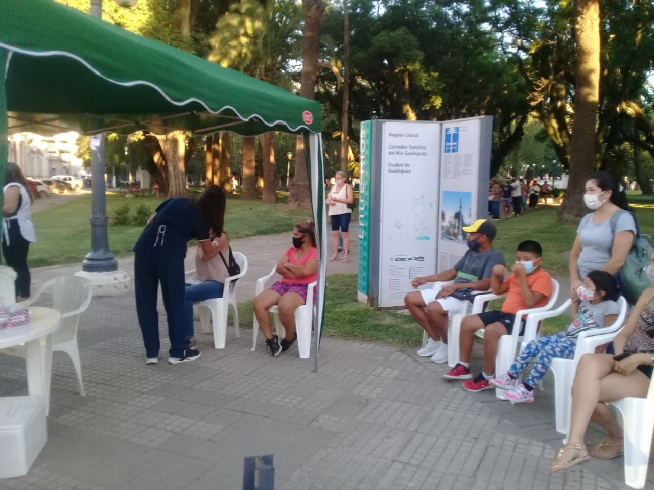 Vuelve el dispositivo móvil de vacunación
