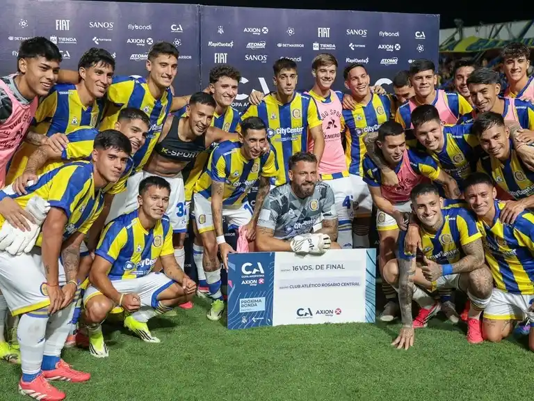 El Canalla ganó en Sta.Fe y esta en 16.avos de final. Foto:Copa Arg.