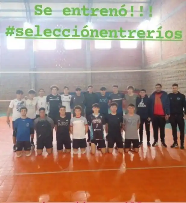 El posteo de los seleccionados tras la práctica de la semana pasada