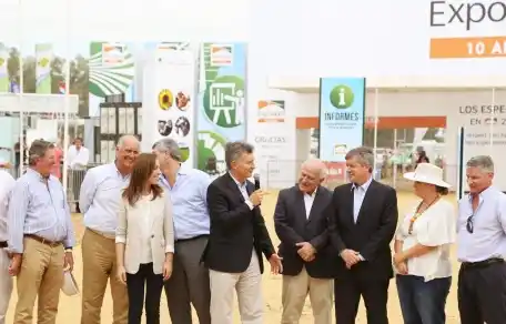 Lifschitz, Vidal y Macri inauguraron Expoagro 2016