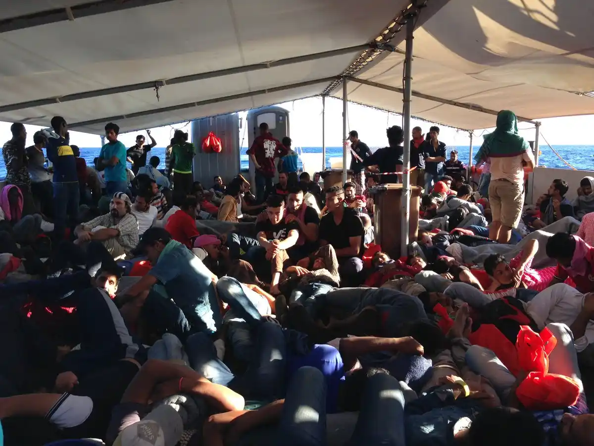 Rescatan a más de 5.000 inmigrantes procedentes de Libia