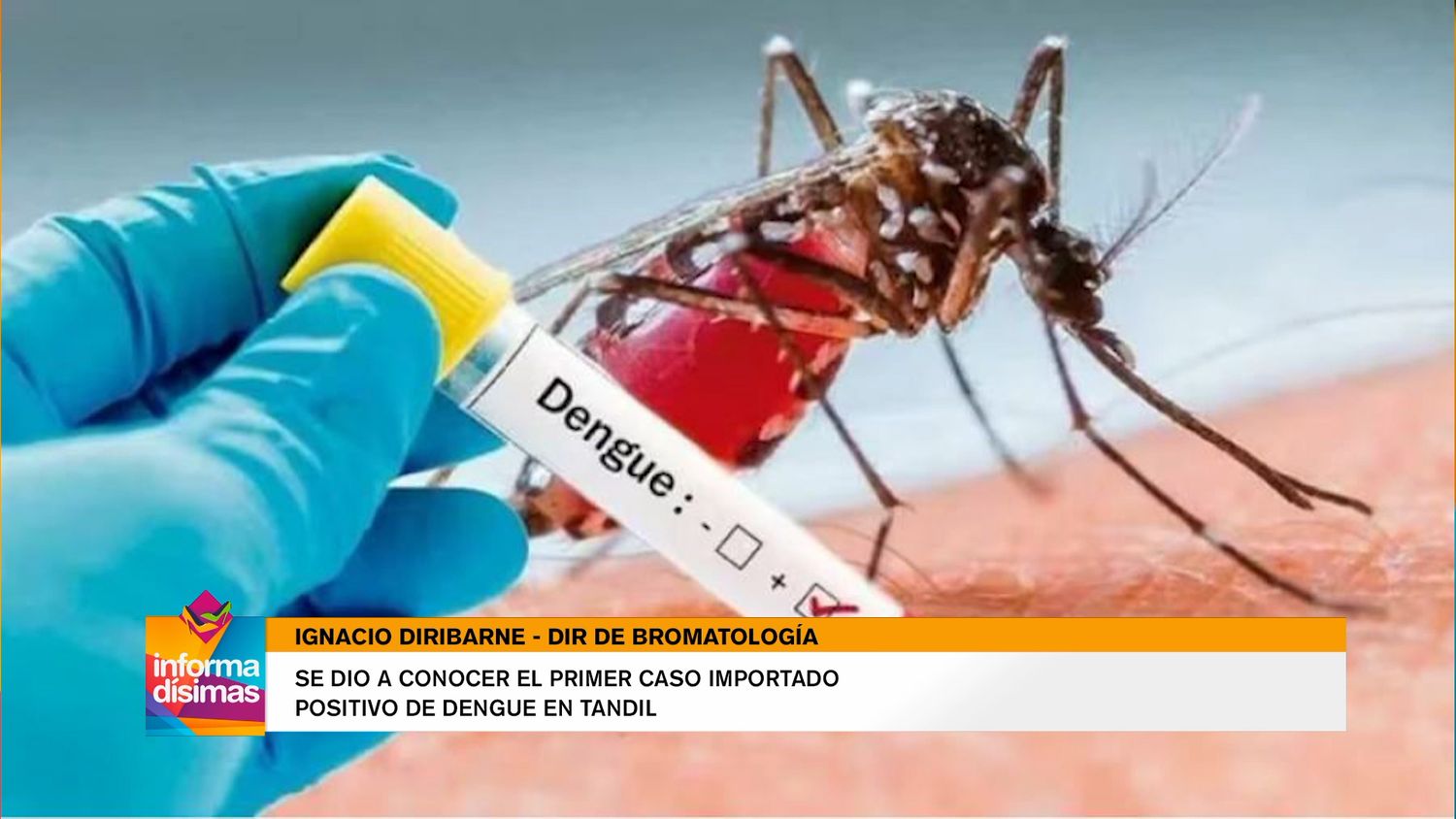 Se dió a conocer el primer caso importado de Dengue en Tandil
