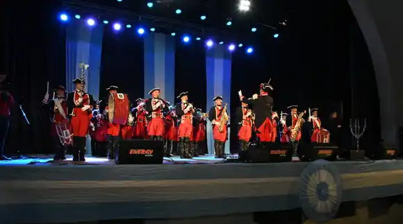 Se realizó la función de honor "Concordia Haciendo Patria"