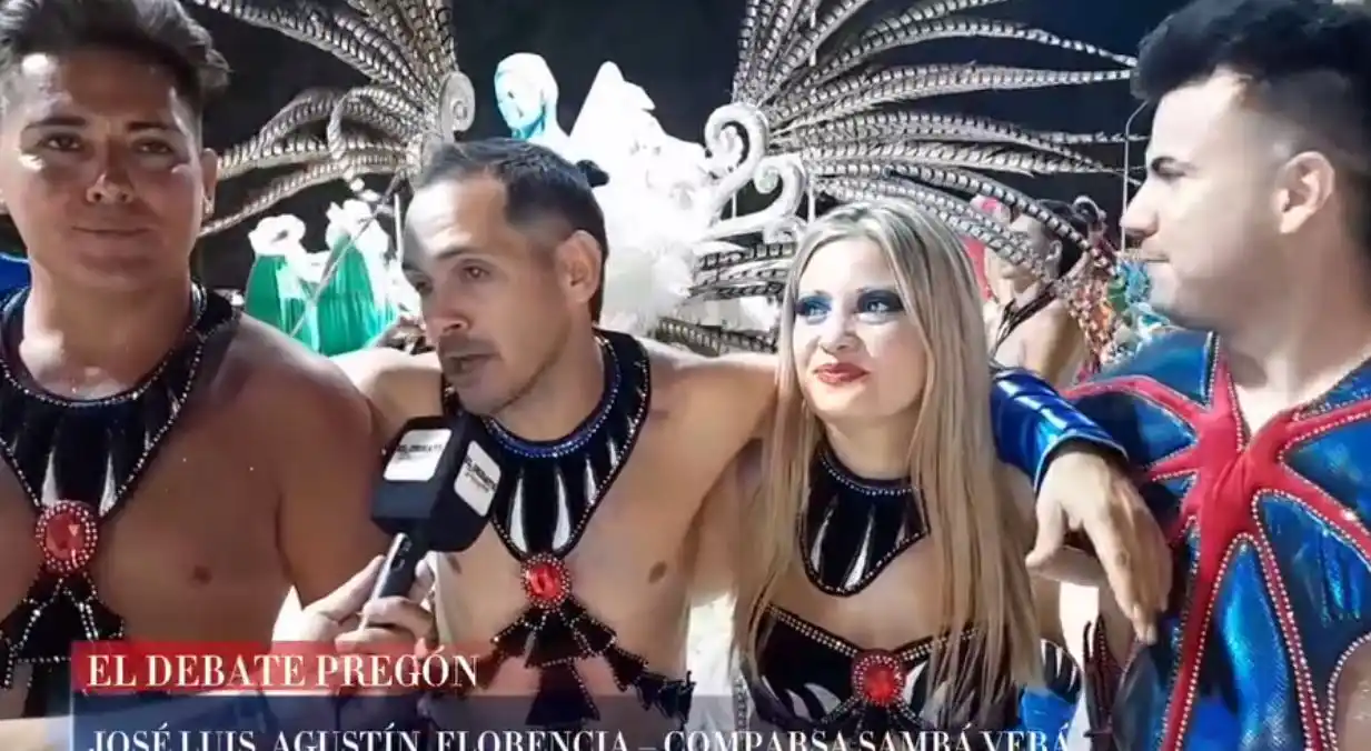 DIÁLOGAMOS CON INTEGRANTE DE LA COMPARSA SAMBÁ VERÁ