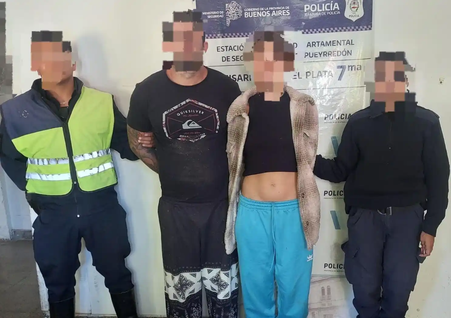 Los agentes constataron que el rodado presentaba una cédula de identificación automotor apócrifa.
